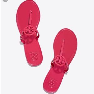 NIB Tory Burch Mini Miller Jelly Thong size 8